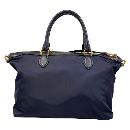 Prada Handbag Dark Navy Leather — view 3