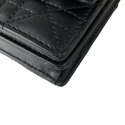 Dior My Dior Mini Bag Cannage Stitch Top Handle Black — view 6