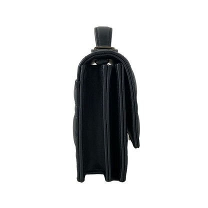 Dior My Dior Mini Bag Cannage Stitch Top Handle Black — view 2
