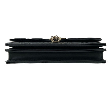 Dior My Dior Mini Bag Cannage Stitch Top Handle Black — view 5