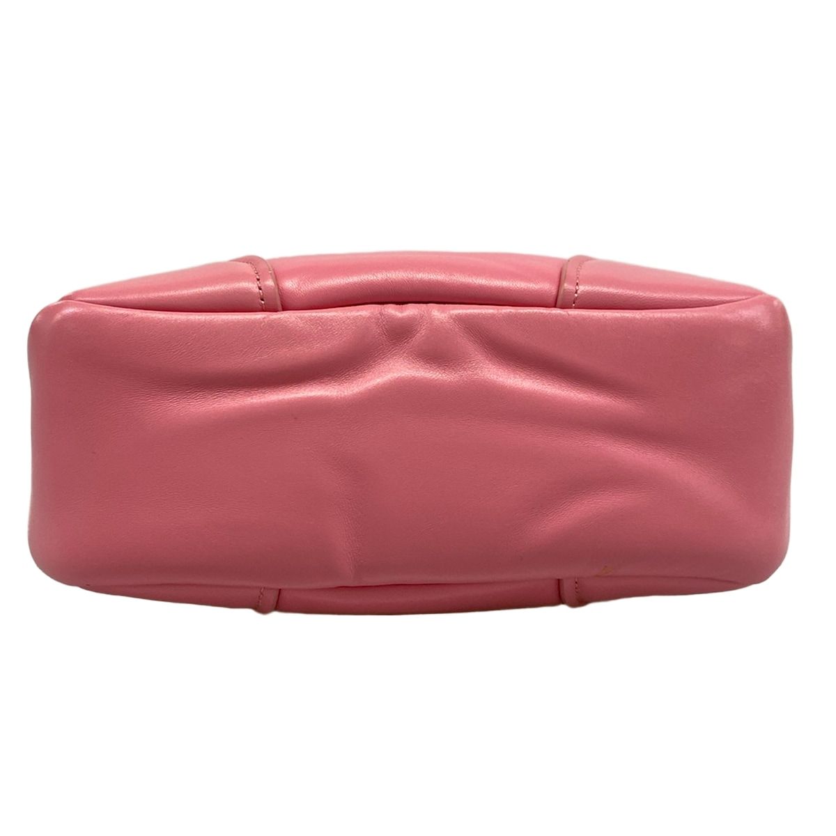 Prada Handbag Moon Re-Edition Pink Silver Leather — view 5