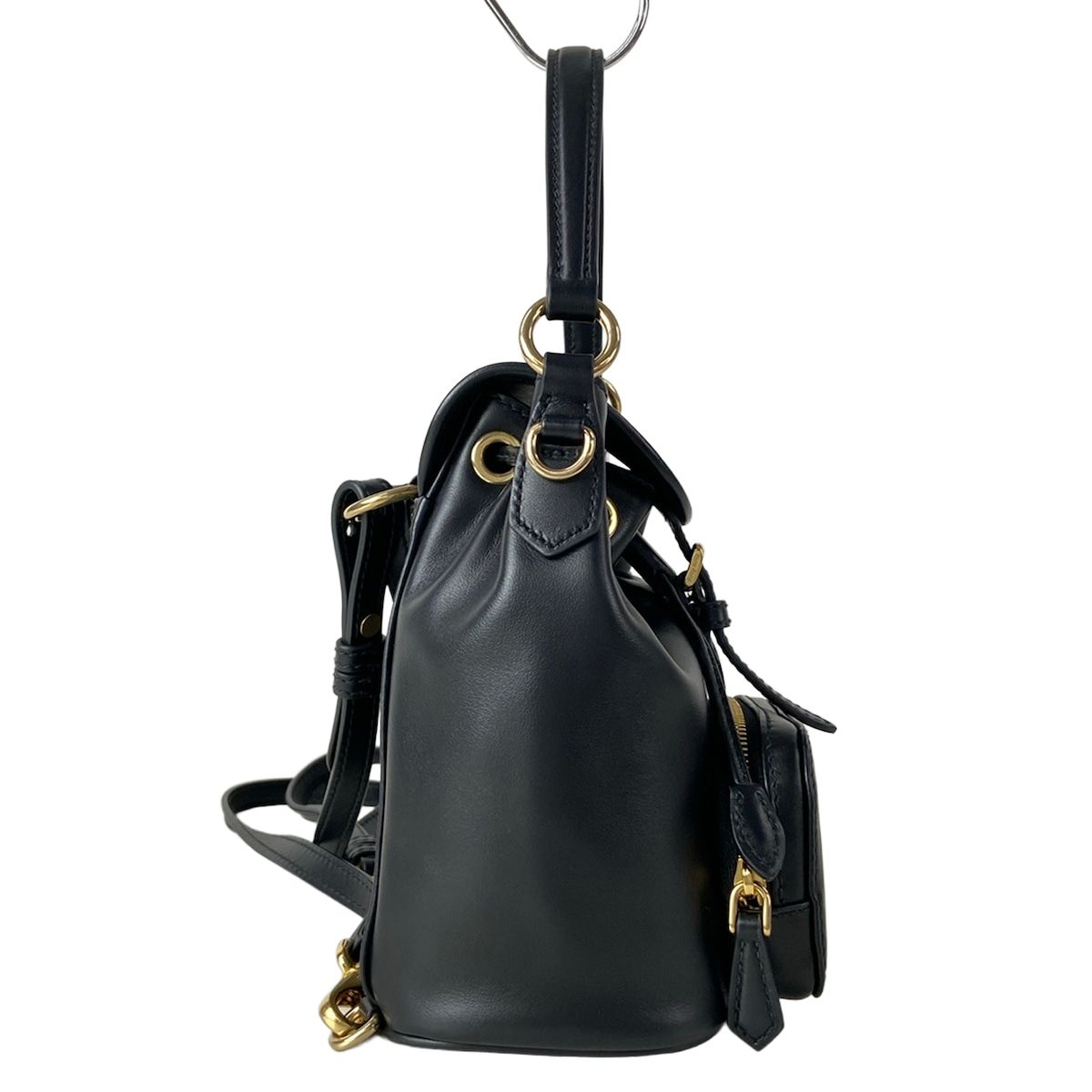 Miu Miu Backpack Black Leather — view 2