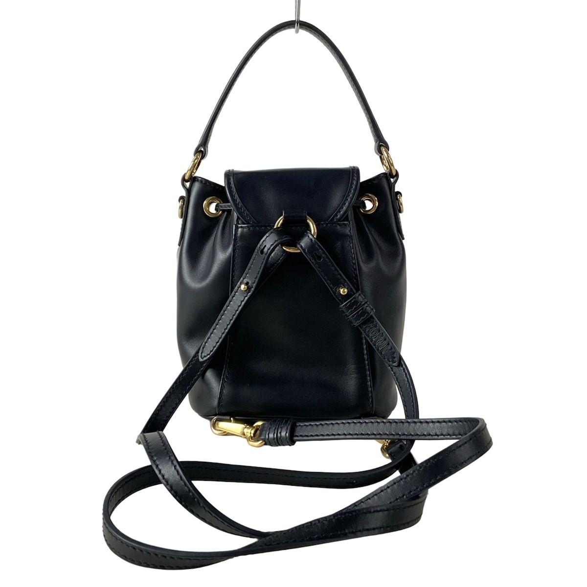 Miu Miu Backpack Black Leather — view 3