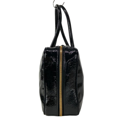 Miu Miu Handbag Leather Beau Bag Black Gold — view 2
