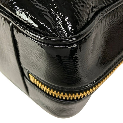Miu Miu Handbag Leather Beau Bag Black Gold — view 6