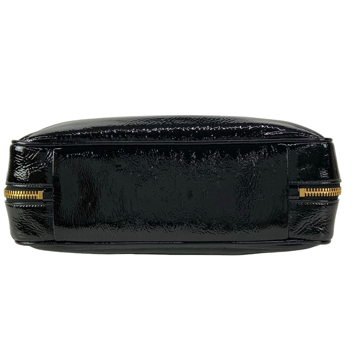 Miu Miu Handbag Leather Beau Bag Black Gold — view 5