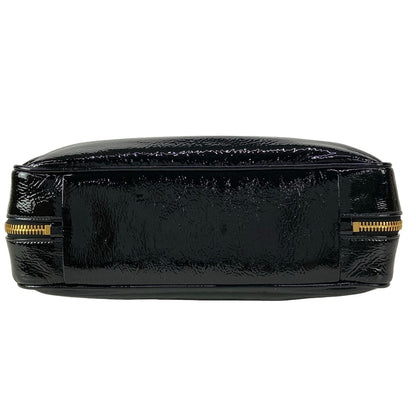 Miu Miu Handbag Leather Beau Bag Black Gold — view 5