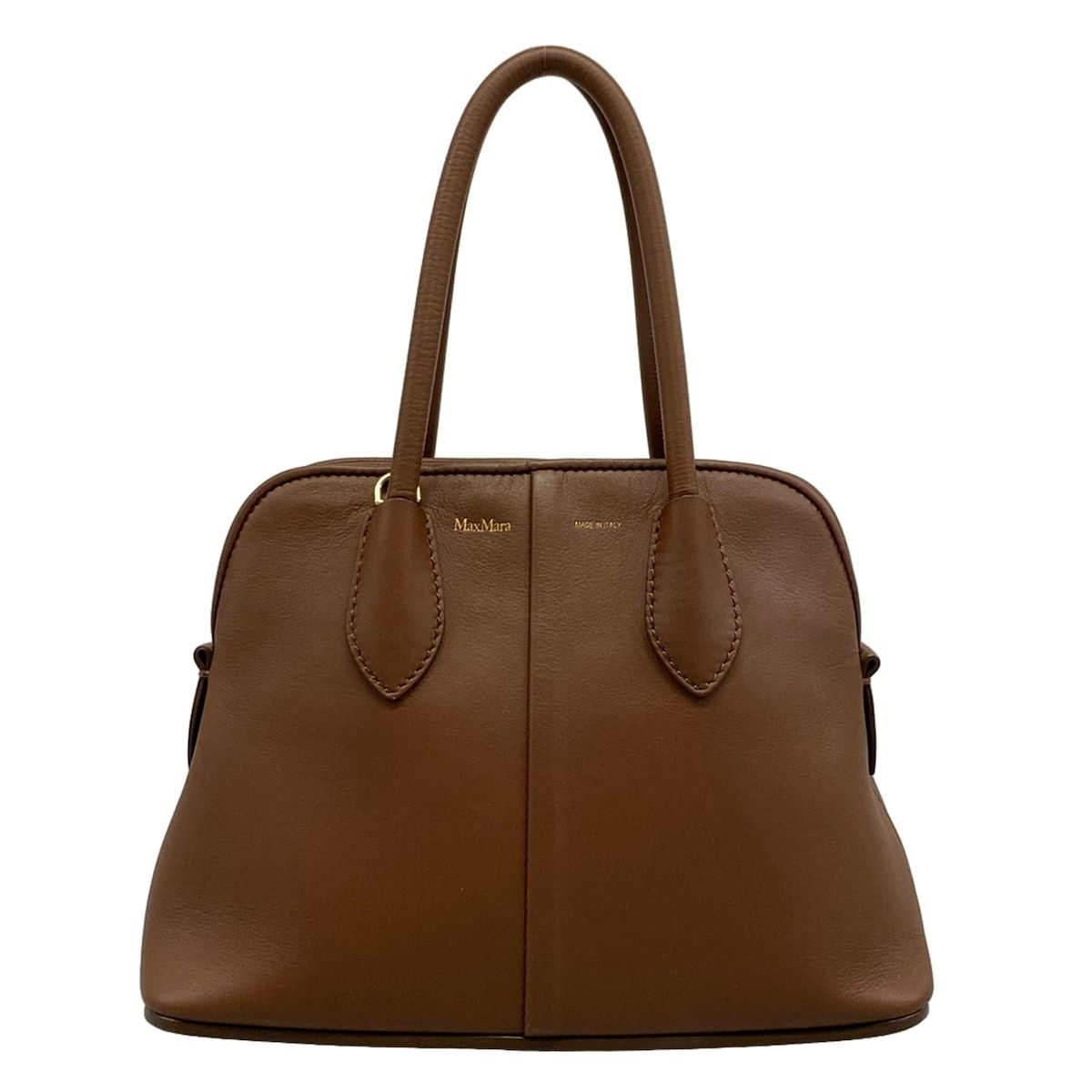 Max Mara Dark Brown Mini Bag Leather