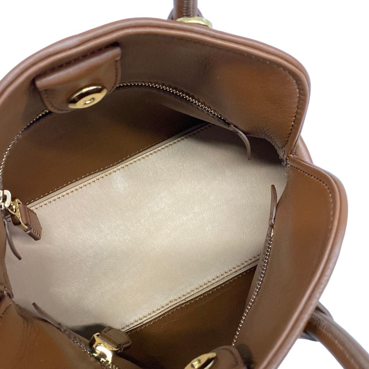 Max Mara Dark Brown Mini Bag Leather — view 7