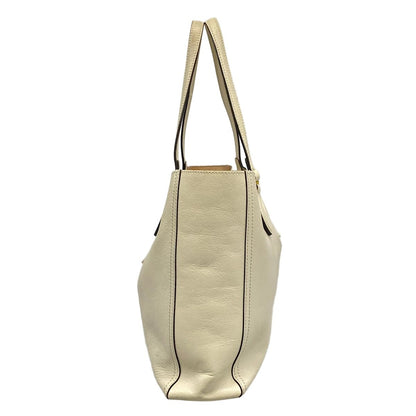 Gucci Tote Bag GG Marmont White Leather — view 4