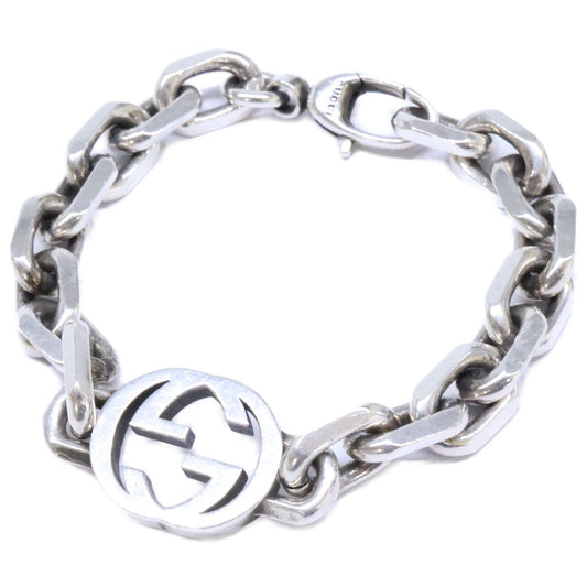 Gucci Interlocking Bracelet Silver
