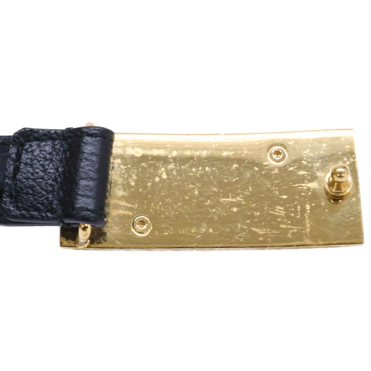 Gucci GG Buckle Leather Belt — view 5