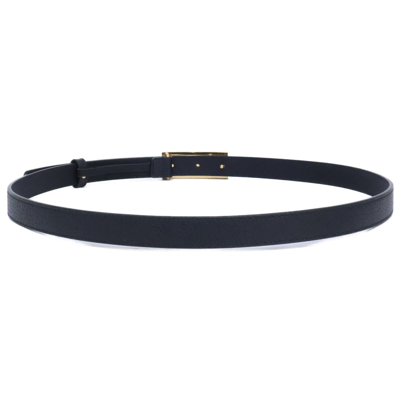 Gucci GG Buckle Leather Belt — view 3