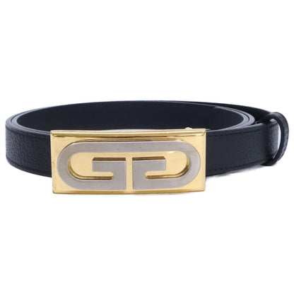 Gucci GG Buckle Leather Belt