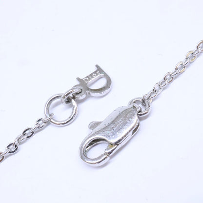 Dior Rhinestone Logo Pendant Chain — view 6
