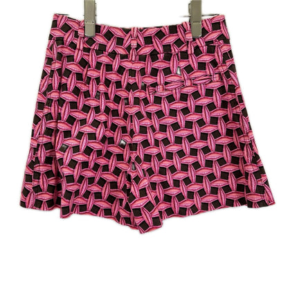 Louis Vuitton Pink All Over Print Stretch Shorts 34 — view 2