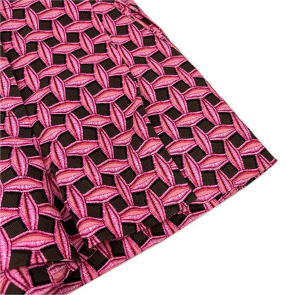 Louis Vuitton Pink All Over Print Stretch Shorts 34 — view 7