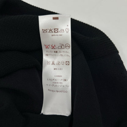 Louis Vuitton Black Sleeveless Rib Top XS — view 5