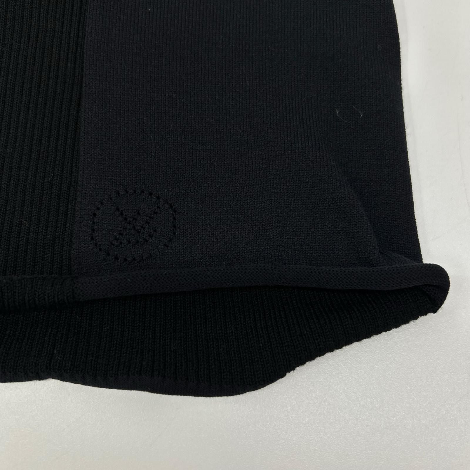 Louis Vuitton Black Sleeveless Rib Top XS — view 7