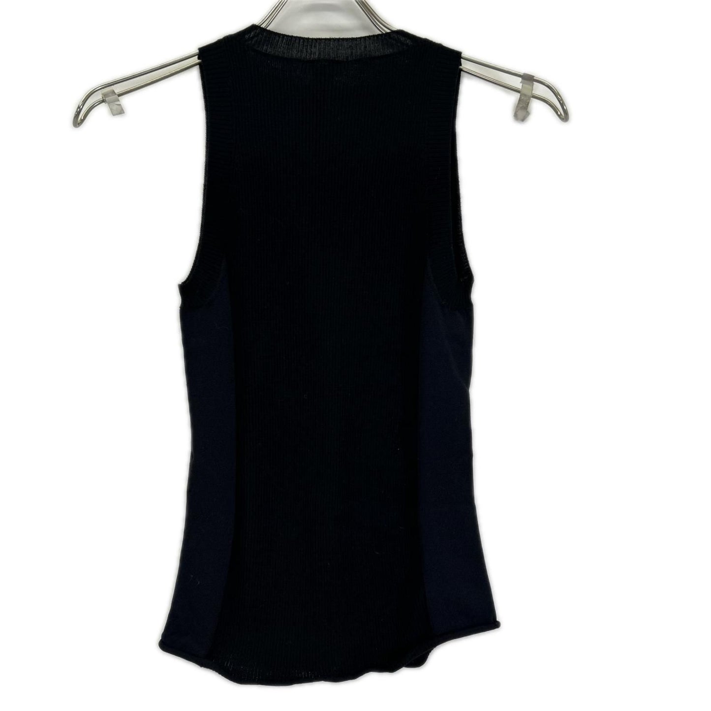 Louis Vuitton Black Sleeveless Rib Top XS — view 2