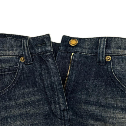 Louis Vuitton Sweatshirt Docking Denim Skirt XS — view 3