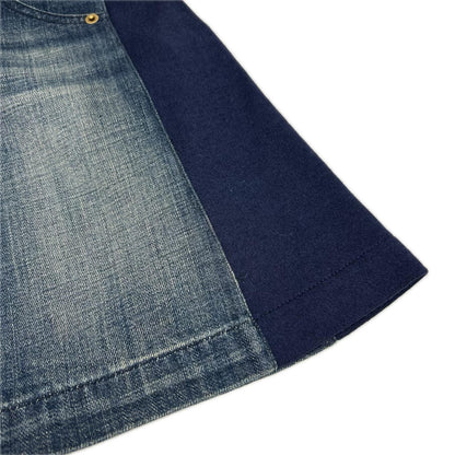 Louis Vuitton Sweatshirt Docking Denim Skirt XS — view 7