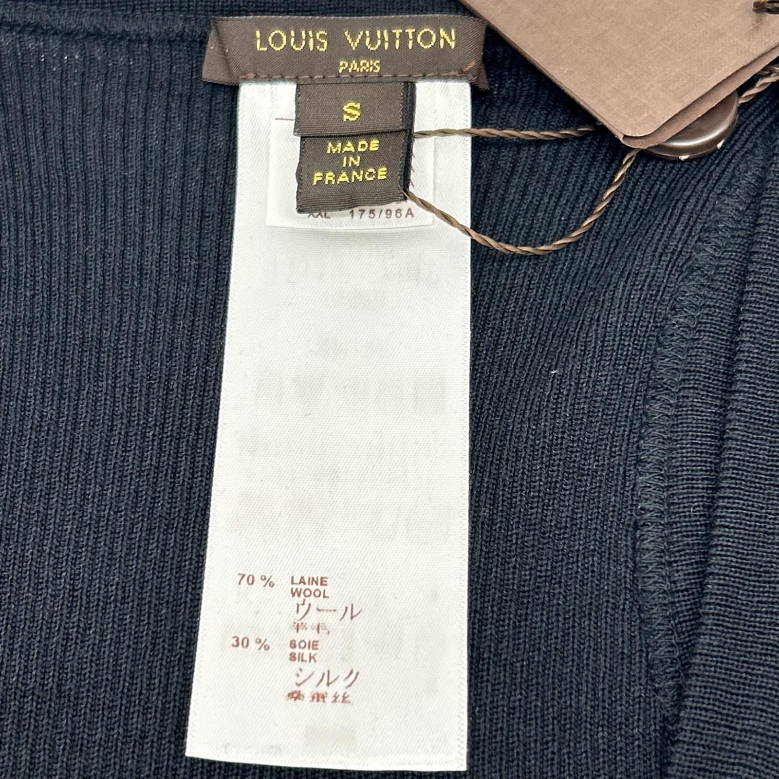 Louis Vuitton Black Sleeveless Knit Tank Sweater — view 3