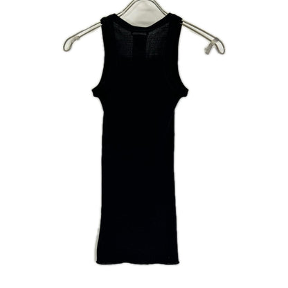 Louis Vuitton Black Sleeveless Knit Tank Sweater — view 2