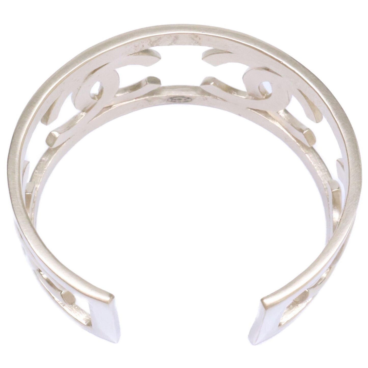 Chanel CC Logo Bangle Bracelet — view 5