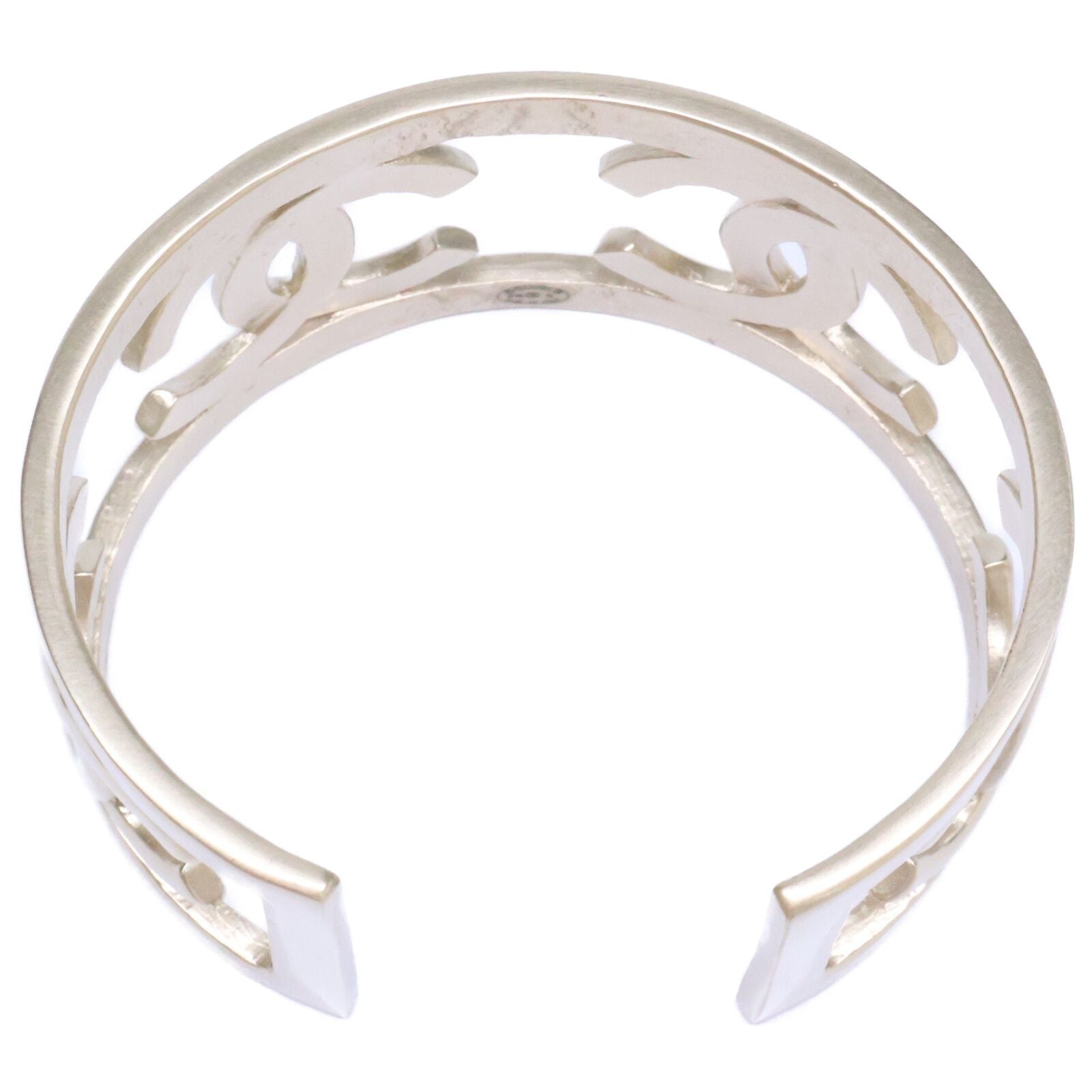 Chanel CC Logo Bangle Bracelet — view 5