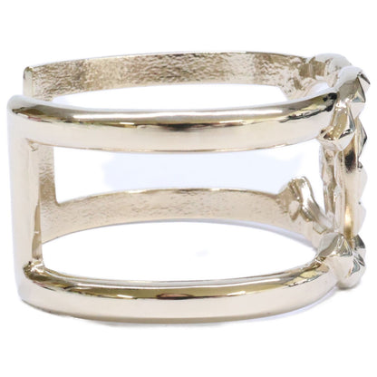Chanel Studded CC Logo Bangle Bracelet — view 4