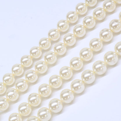 Chanel Rhinestone CC Logo Camellia Double Pearl Necklace — view 6
