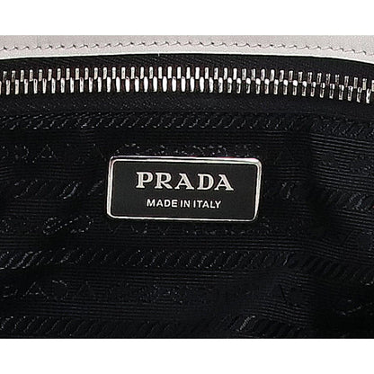 Prada Smooth the Embossed Logo Triangle Plate — view 7