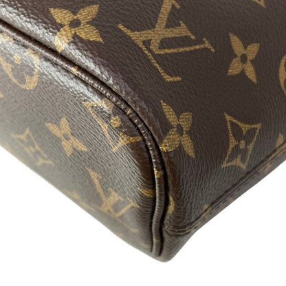 Louis Vuitton Tote Bag Monogram Neverfull Inside Out BB Black Leather Cowhide — view 6