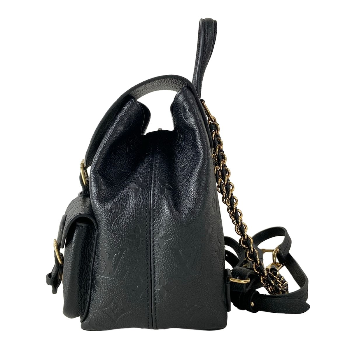 Louis Vuitton Backpack Monogram Empreinte Backup Noir Leather Cowhide — view 4