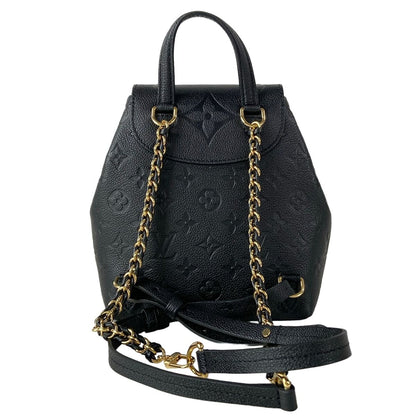 Louis Vuitton Backpack Monogram Empreinte Backup Noir Leather Cowhide — view 3