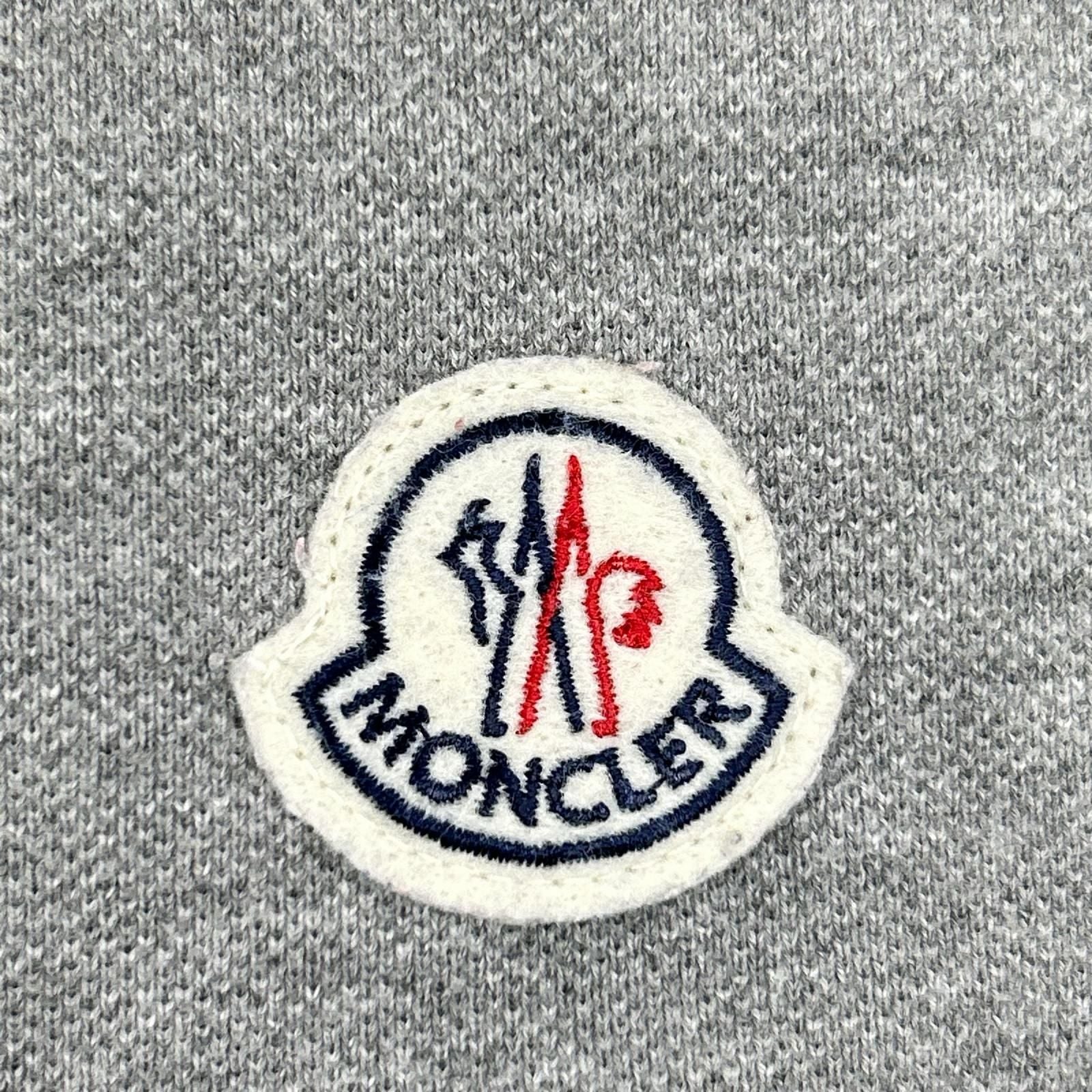 Moncler Gray Maglia Polo Manica Corta — view 8