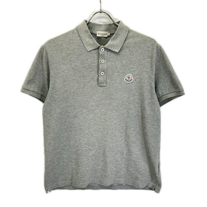 Moncler Gray Maglia Polo Manica Corta