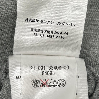 Moncler Gray Maglia Polo Manica Corta — view 5
