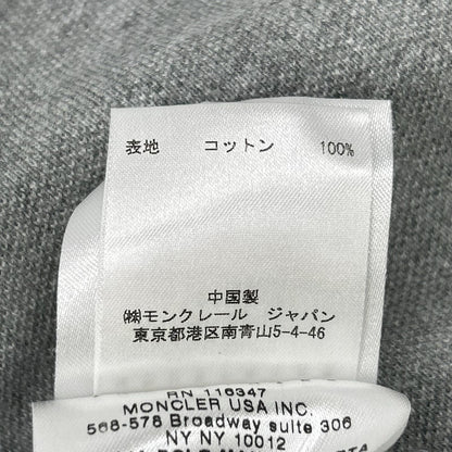 Moncler Gray Maglia Polo Manica Corta — view 4