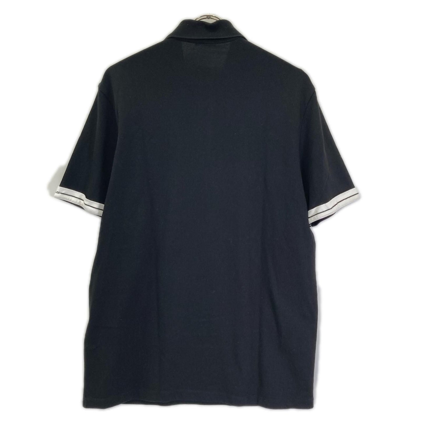 Moncler Black Cotton SS Polo Short Sleeve — view 2