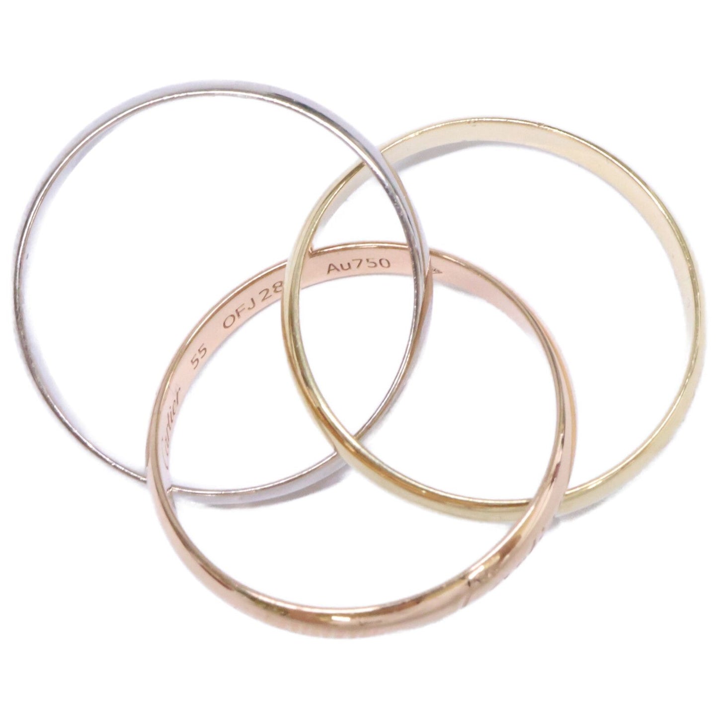 Cartier Trinity 55 Ring Gold — view 6