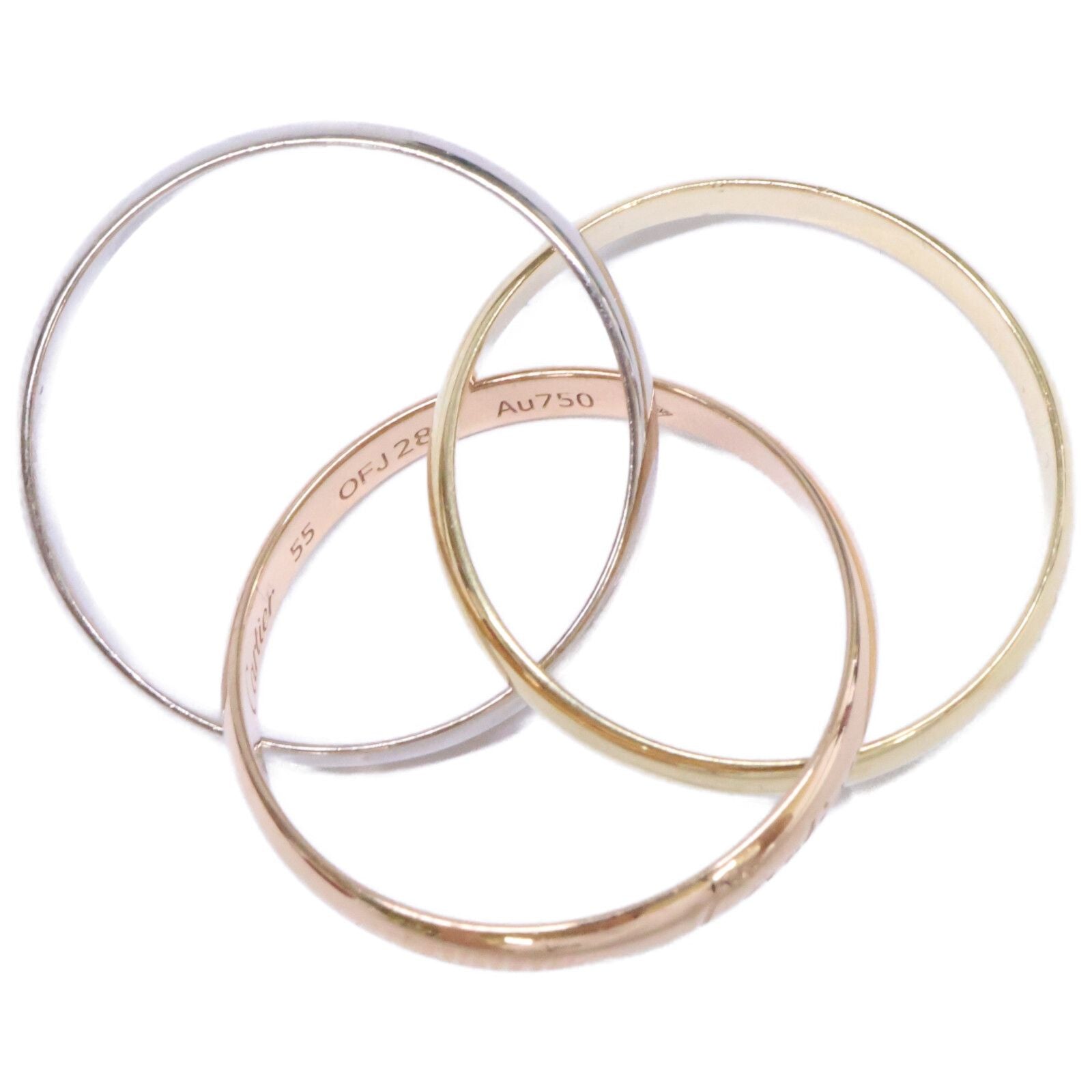 Cartier Trinity 55 Ring Gold — view 6