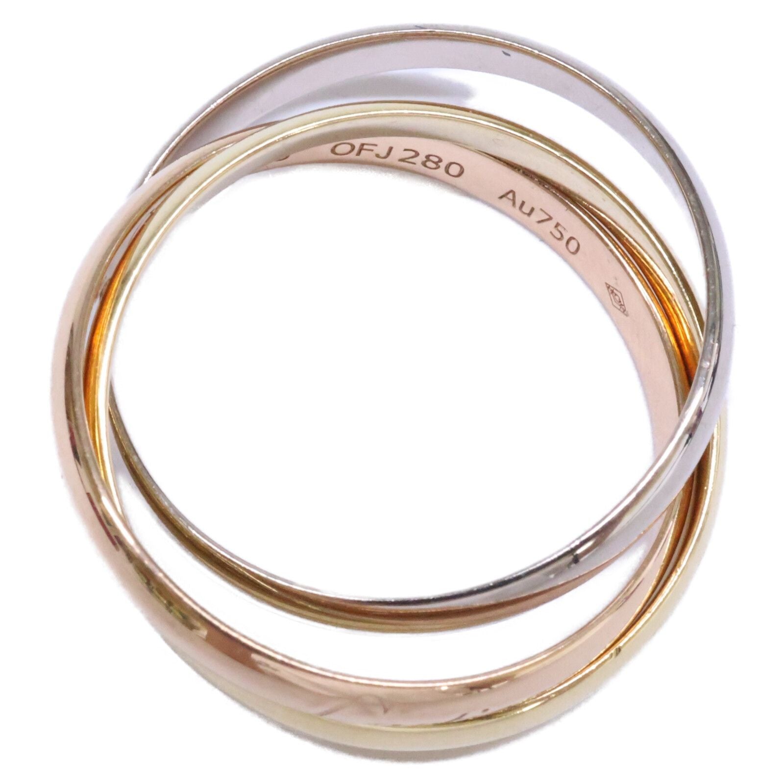 Cartier Trinity 55 Ring Gold — view 5