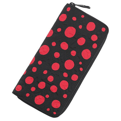Louis Vuitton Monogram Empreinte Infinity Dot LV YK Zippy Wallet Vertical Yayoi