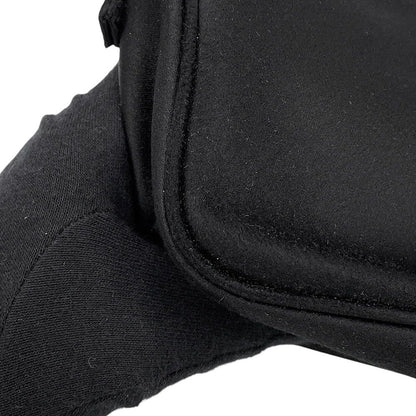 Balenciaga Handbag Leopolda Pochette Ribbon Satin Black — view 6