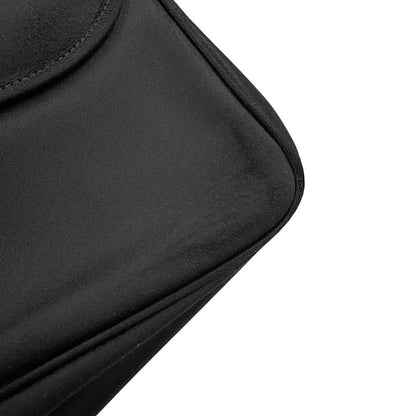 Balenciaga Handbag Leopolda Pochette Ribbon Satin Black — view 8
