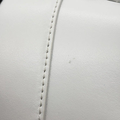 Balenciaga Handbag Hour Glass Small Leather 2-Way Shoulder Adidas White Black — view 8