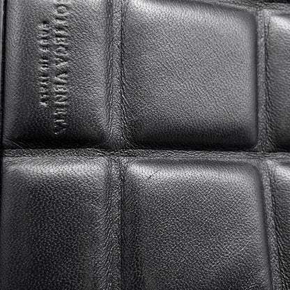 Bottega Veneta Chain Shoulder Bag Patted Half Moon Mini Leather Black — view 8