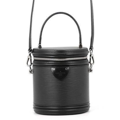 Louis Vuitton Epi Cannes 2-Way Shoulder Bag Black
